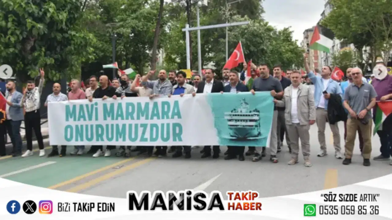 AK Parti İl Başkanı Süleyman Turgut’tan Filistin’e Destek Yürüyüşüne Anlamlı Katılım