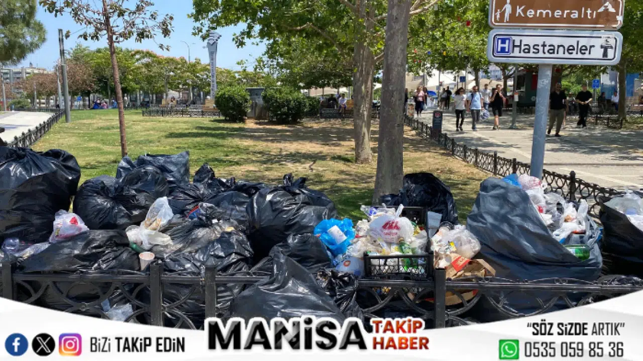 İzmir’de Grev 6. Gününde: Çöpler Sokakları Doldurdu, Vatandaş Tepkili