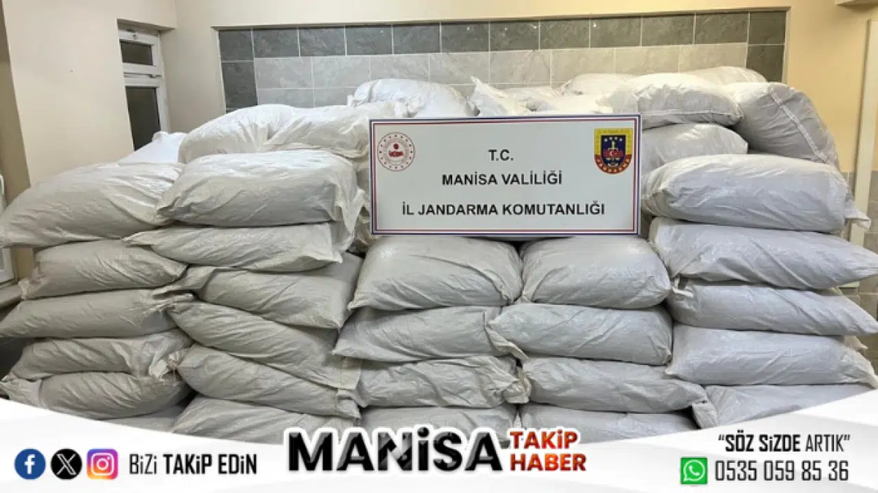 Manisa Ahmetli’de 7,9 Ton Kaçak Tütün Ele Geçirildi, 75 Bin TL’ye El Konuldu
