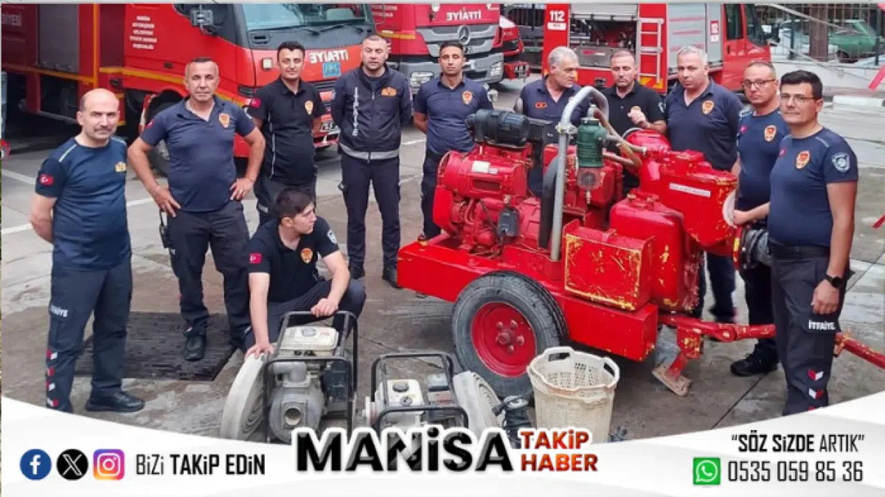 Manisa Büyükşehir Belediyesi Sağanak ve Fırtınaya Karşı Teyakkuzda