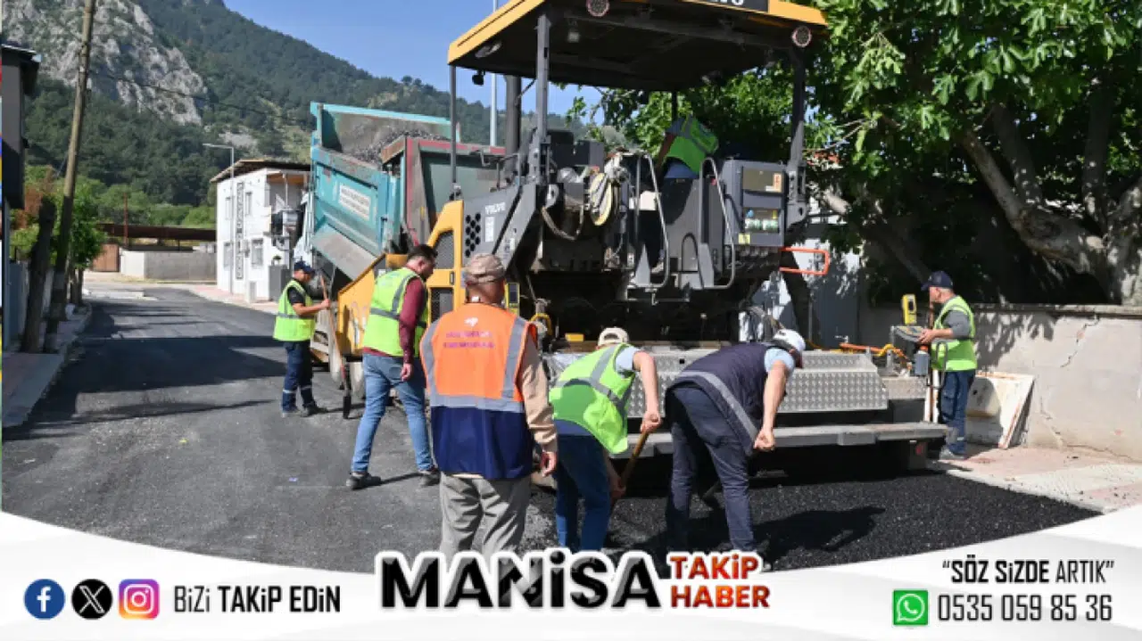 Manisa Büyükşehir’den Kazım Karabekir’e Asfalt Devrimi: Yılların İhmali Bir Yılda Telafi Edildi!
