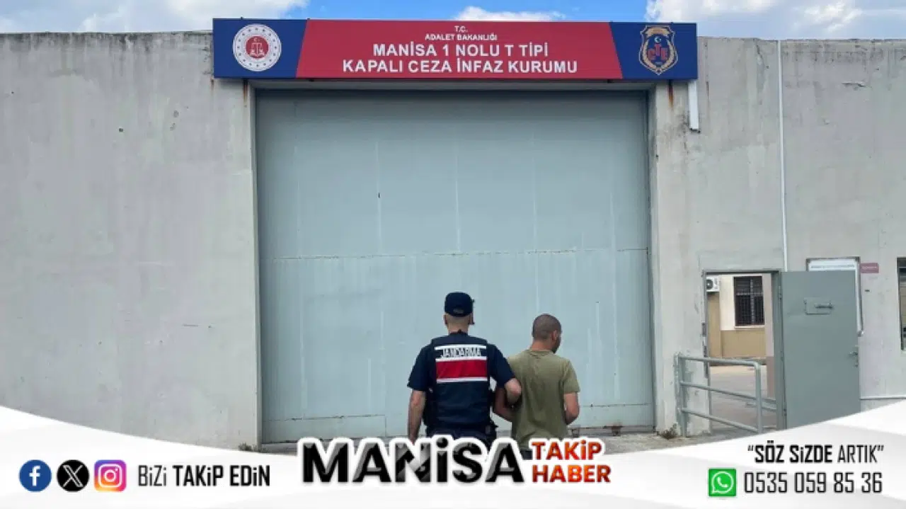 Manisa’da 20 Yıl Hapis Cezalı Hırsızlık Şüphelisi Yakalandı