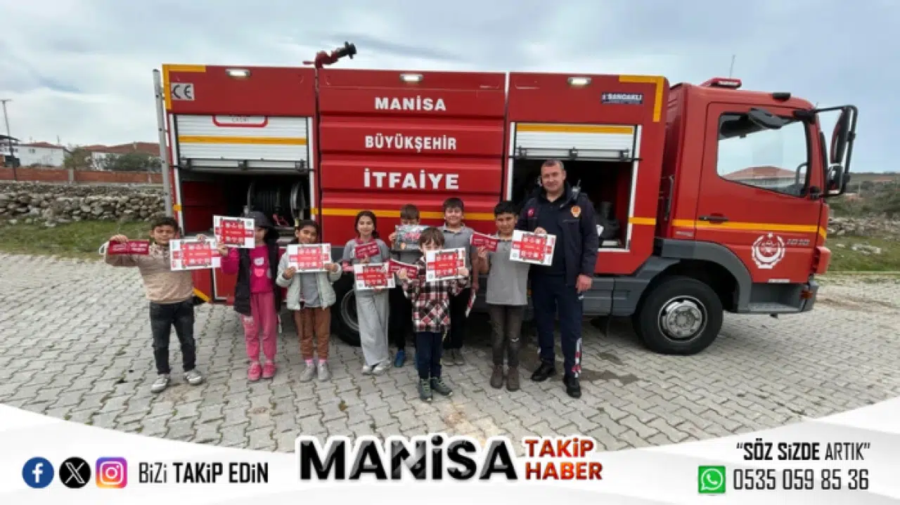 Manisa’da Öğrencilere Yangın Güvenliği Eğitimi