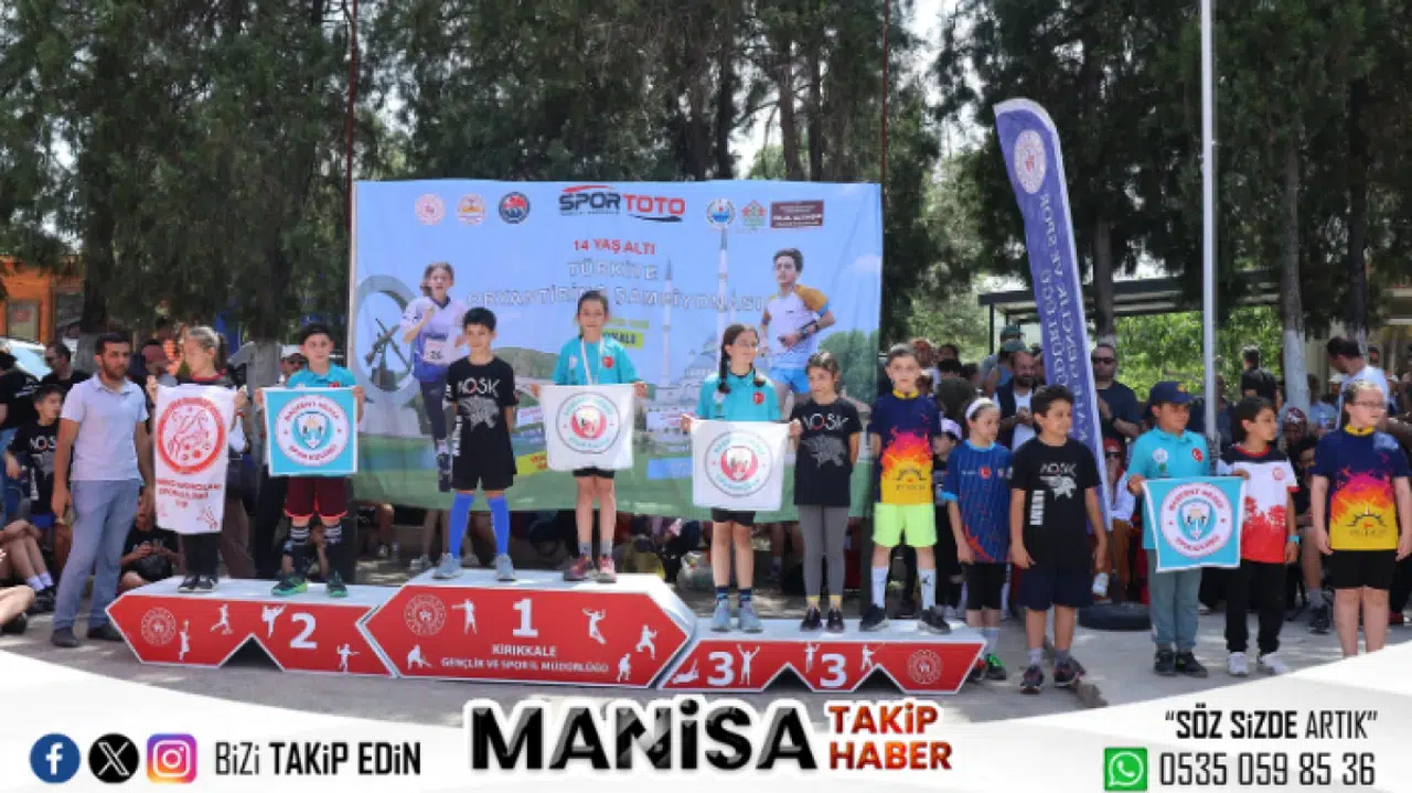 Manisalı Sporcular Kırıkkale’de Oryantiring Şampiyonası’nda 7 Madalya Kazandı