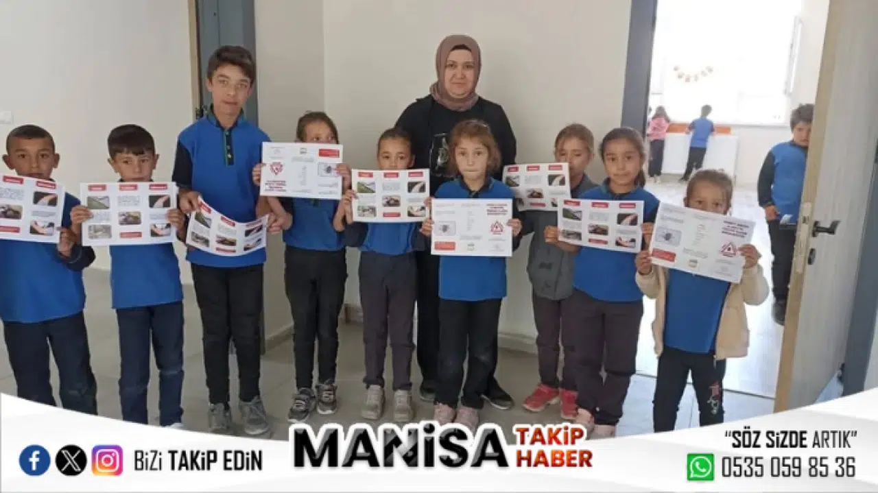 Selendi’de Öğrencilere Kene ve KKKA Eğitimi