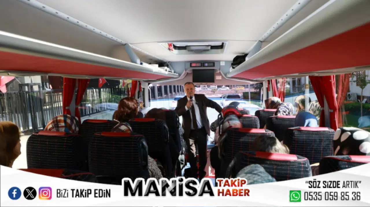 Yunusemre Belediyesi’nden Kadınlara İzmir Gezisi Hizmeti