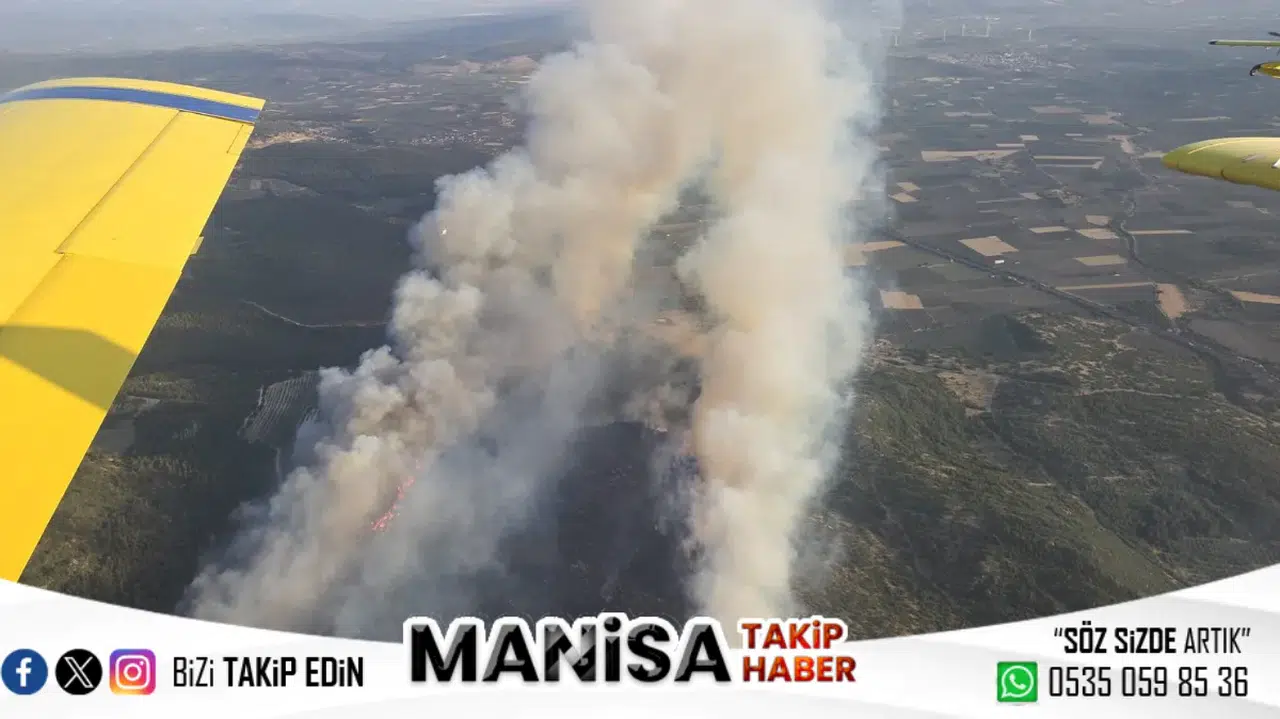 Gece Boyunca Süren Müdahale Sonuç Verdi: Kırkağaç’taki Yangın Kontrol Altında
