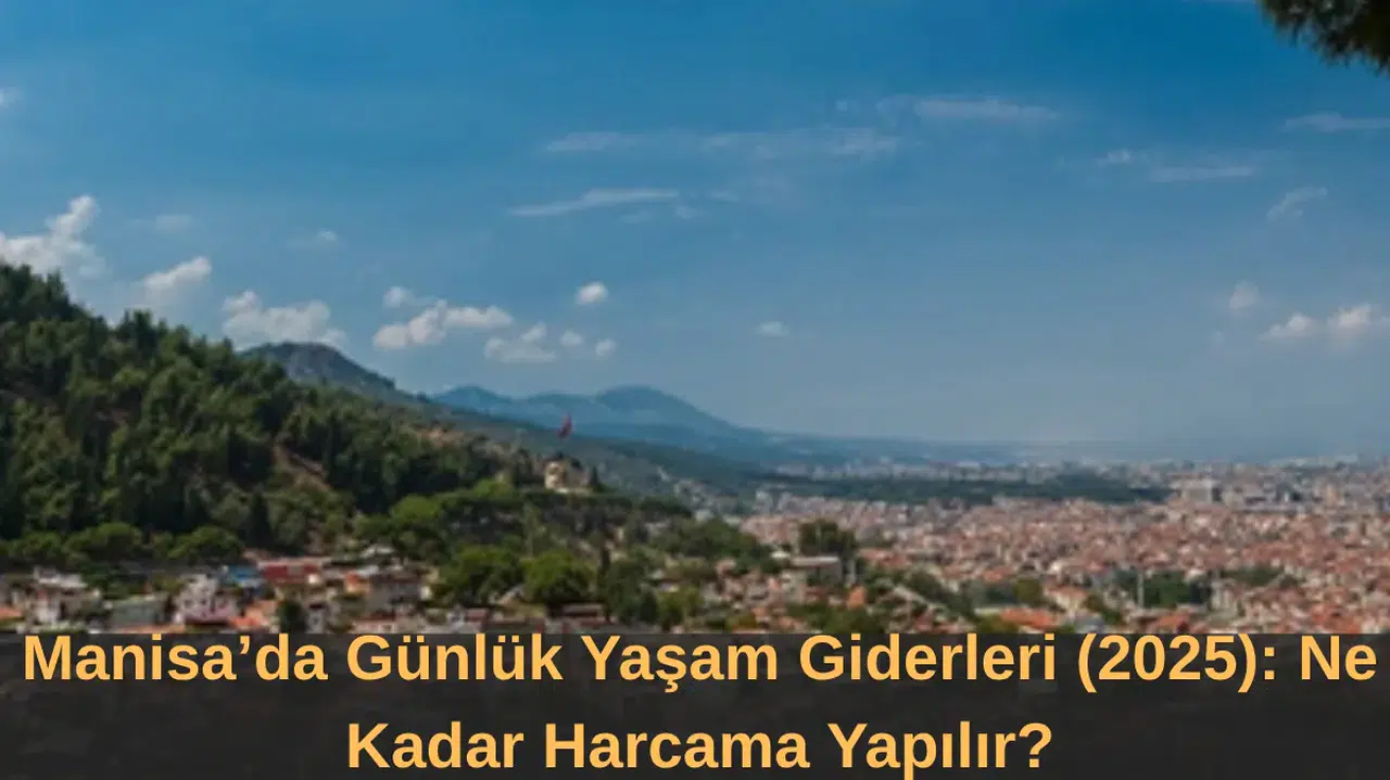 Manisa’da Günlük Yaşam Giderleri (2025) Ne Kadar Harcama Yapılır?