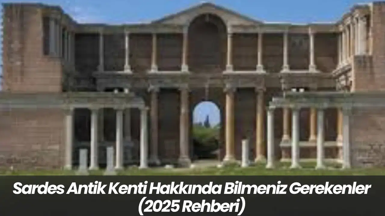 Sardes Antik Kenti Hakkında Bilmeniz Gerekenler (2025 Rehberi)