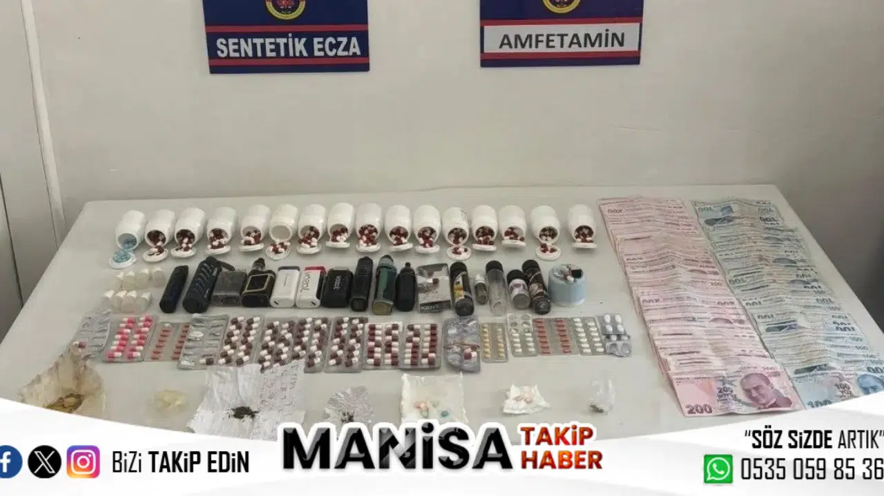 Manisa’da Uyuşturucu Operasyonu: N.S.’nin Evinden Cephanelik Gibi Uyuşturucu Çıktı