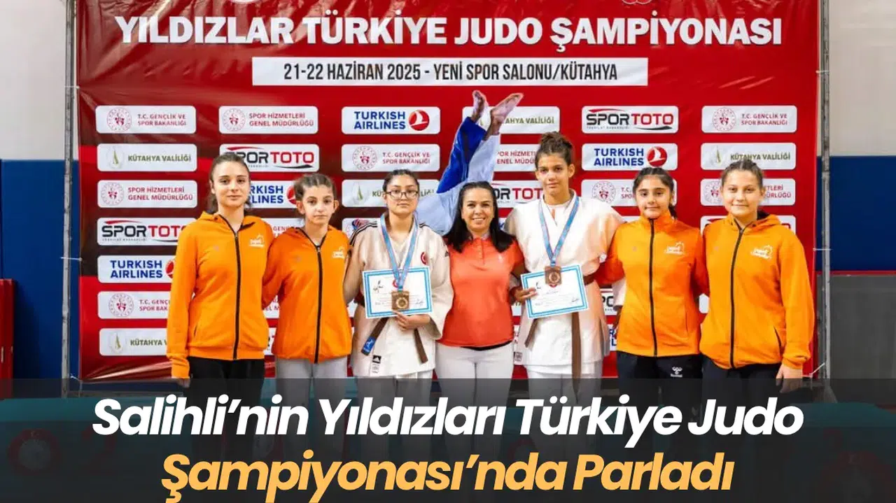Salihli’nin Yıldızları Türkiye Judo Şampiyonası’nda Parladı