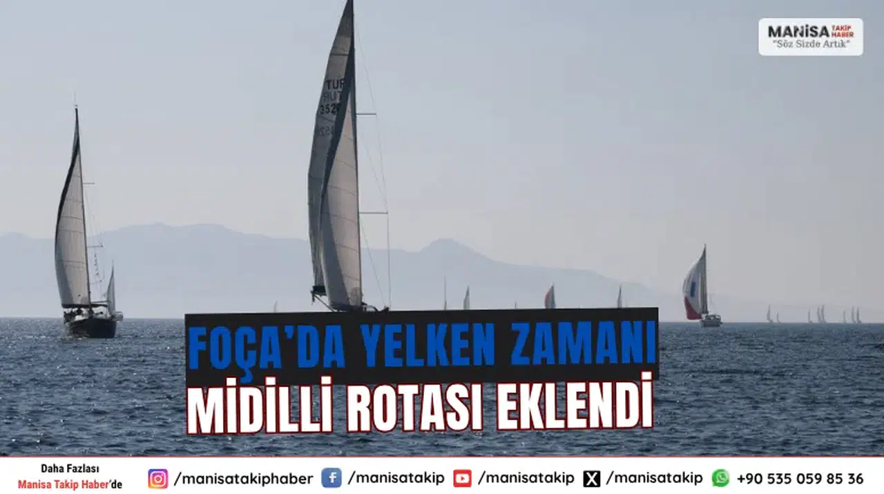 Foça’da yelken zamanı Midilli rotası eklendi