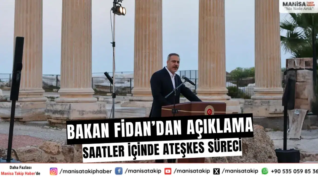 Bakan Fidan'dan Suriye açıklaması: 3-4 saat içinde ateşkes sürecine gireceğiz