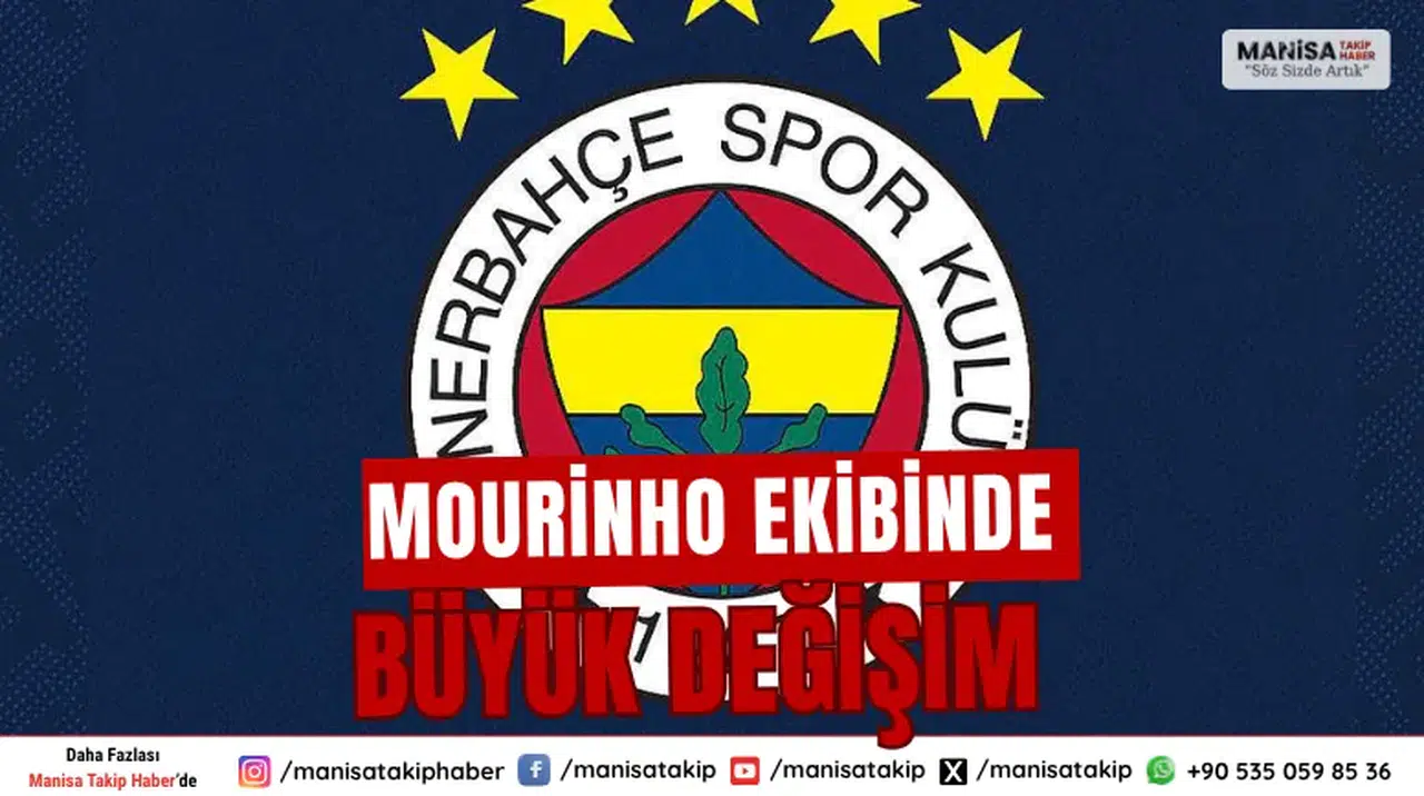Fenerbahçe'de Mourinho Ekibinde Büyük Değişim: Yeni İsimler Açıklandı!