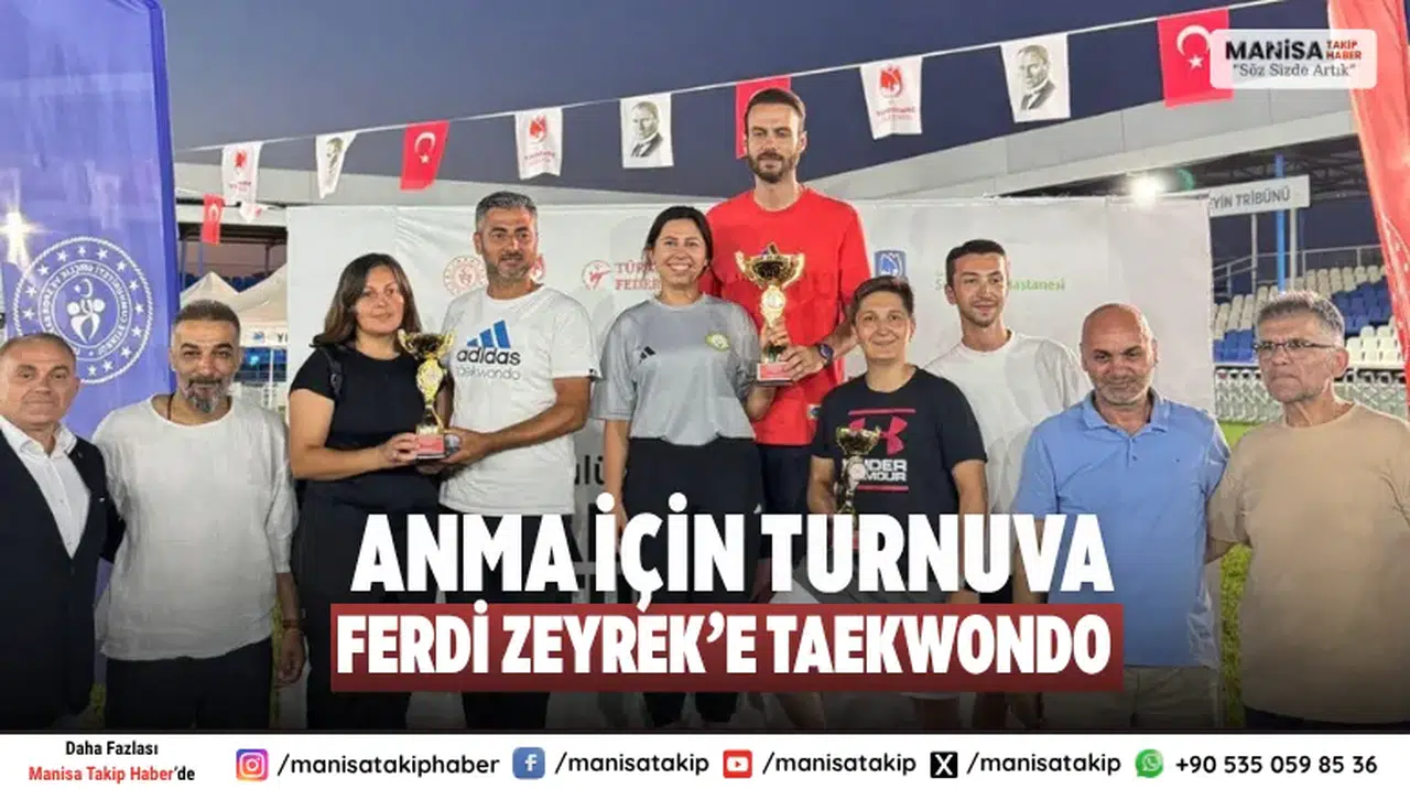 Ferdi Zeyrek Anısına Kulüplerarası Taekwondo Turnuvası Düzenlendi
