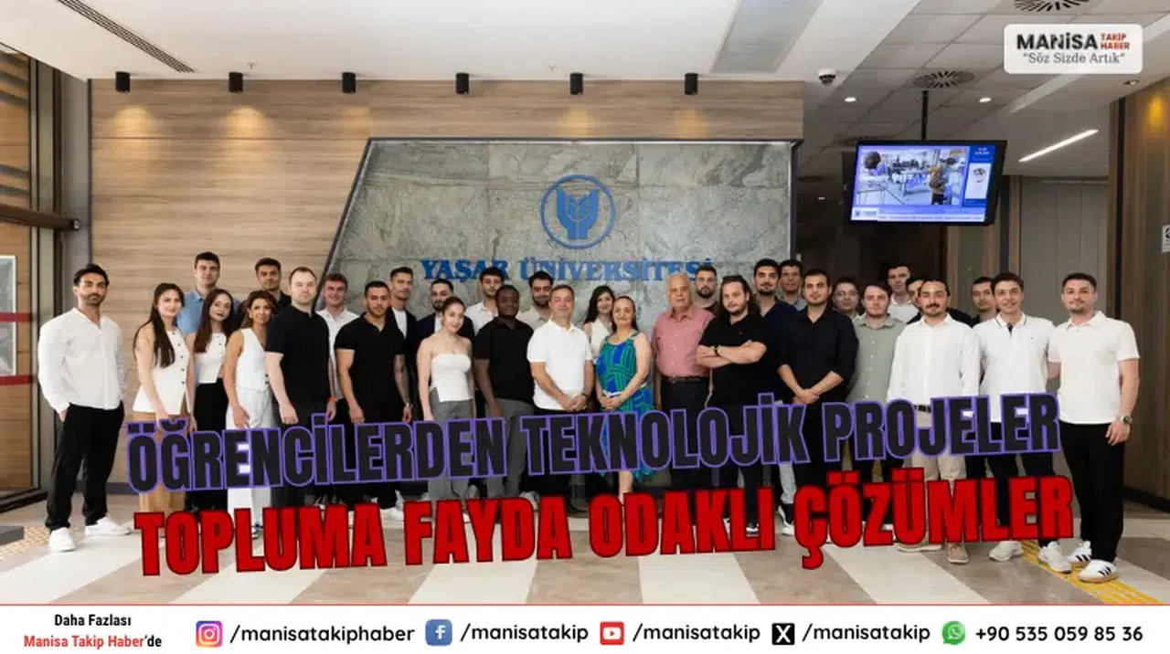 Öğrencilerden Teknolojik Projeler Topluma Fayda Odaklı Çözümler