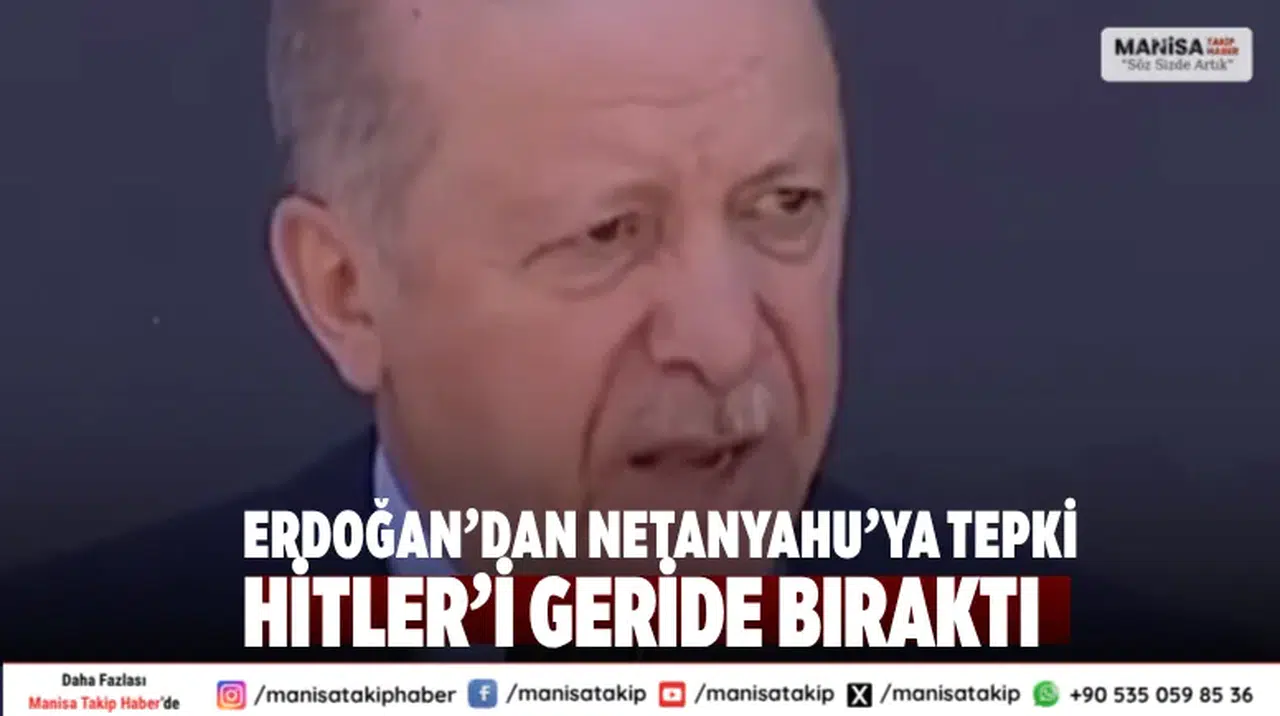 Cumhurbaşkanı Erdoğan: Netanyahu, Hitler'le Yarışı Kayıtsız Şartsız Geçiyor