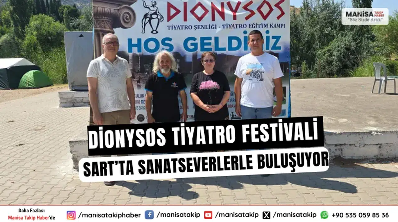 Dionysos Tiyatro Festivali Sart’ta Sanatseverlerle Buluşuyor