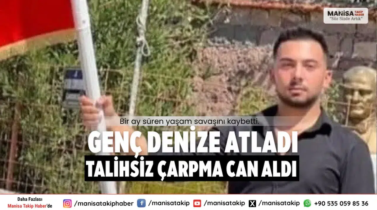 Dikili'de Tekneden Balıklama Atlayan Genç, Bir Aylık Mücadeleyi Kaybetti