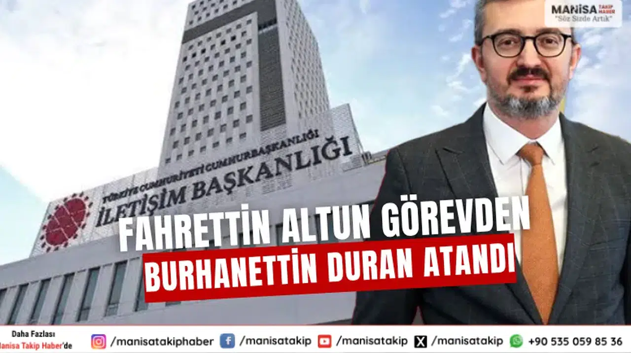 sondakika Fahrettin Altun görevden Burhanettin Duran atandı