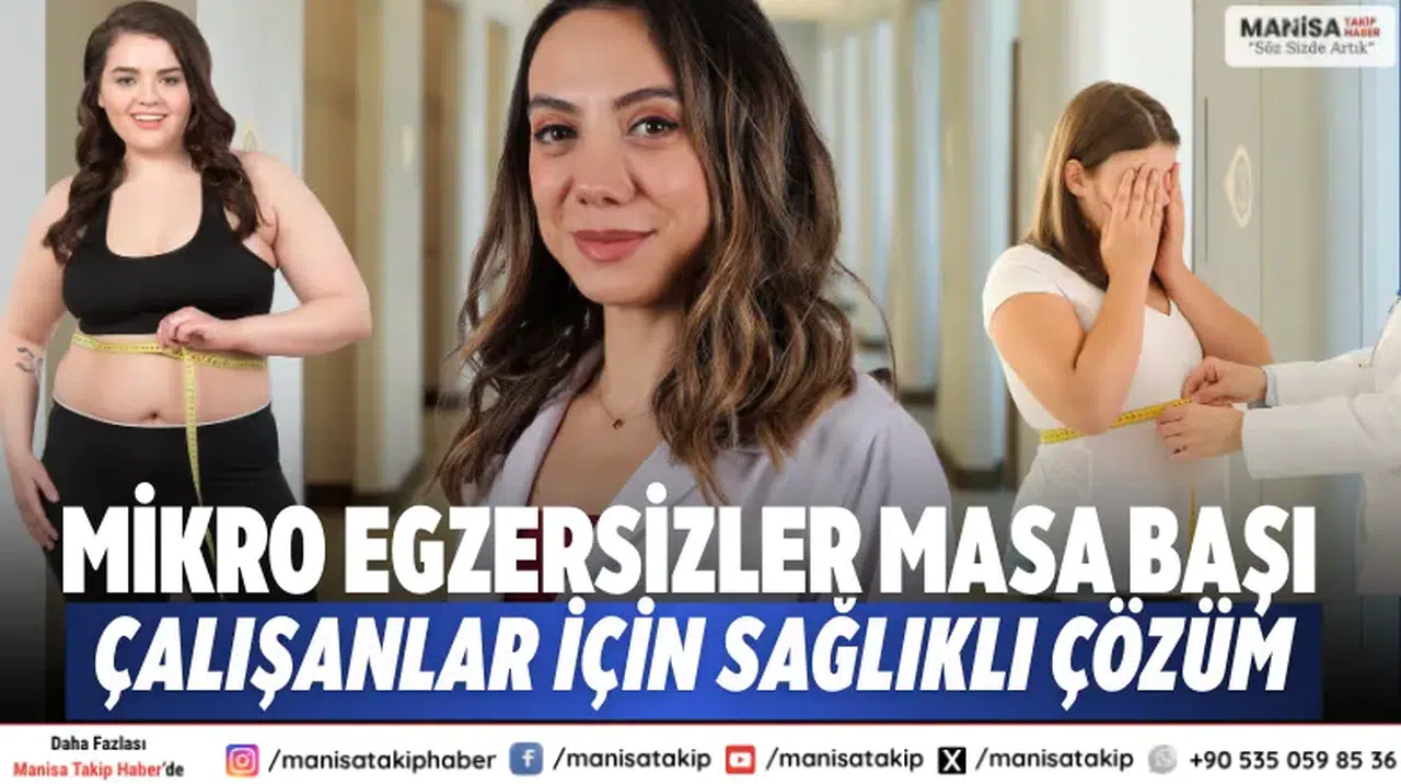 Mikro egzersizler masa başı çalışanlar için sağlıklı çözüm