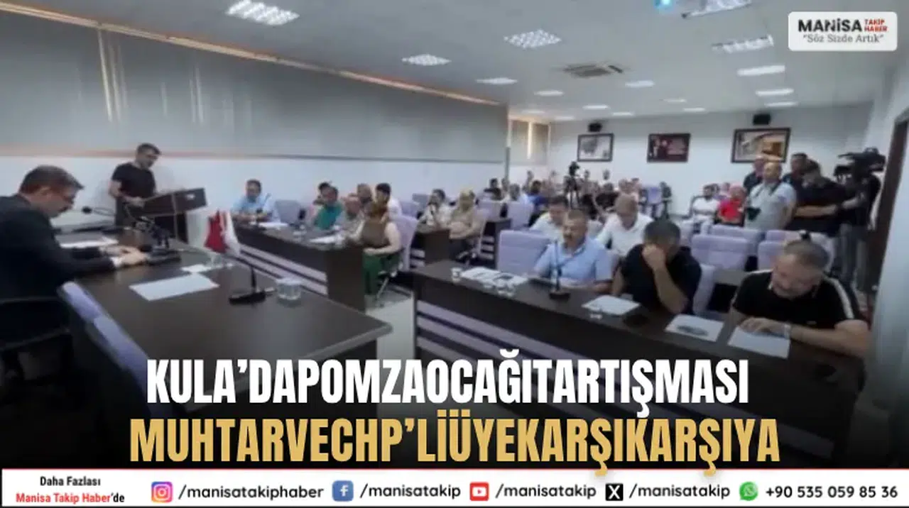Kula’da Pomza Ocağı Tartışması: Muhtar ve CHP’li Üye Karşı Karşıya