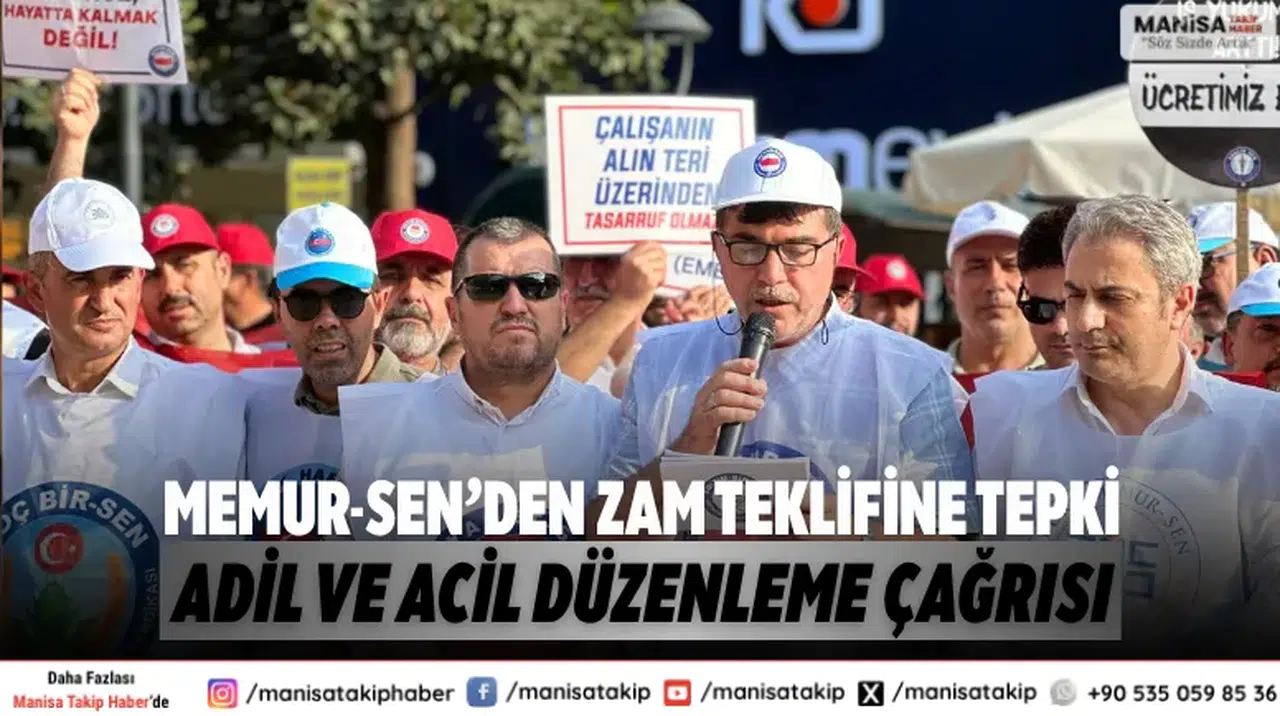 Memur-Sen’den zam teklifine tepki Adil ve acil düzenleme çağrısı