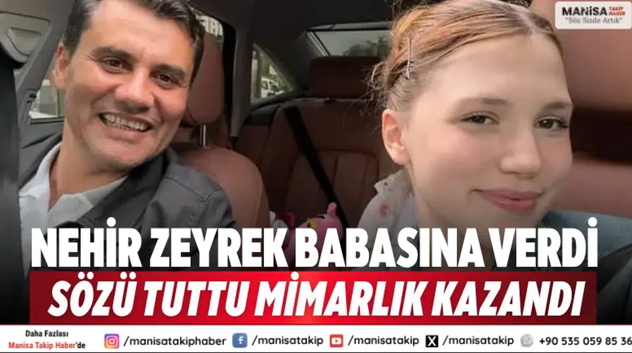 Nehir Zeyrek Babasına Verdi Sözü Tuttu Mimarlık Kazandı
