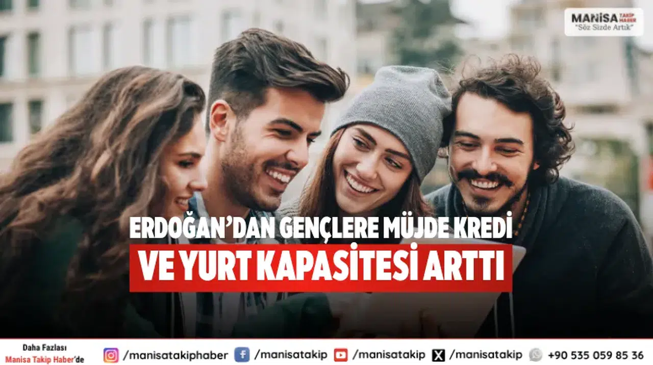 Erdoğan’dan gençlere müjde Kredi ve yurt kapasitesi arttı
