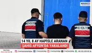 14 Yıl 8 Ay Hapisle Aranan Şahıs Afyon’da Yakalandı