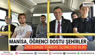 Manisa, Öğrenci Dostu Şehirler Listesinde Türkiye Üçüncüsü Oldu