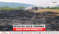 Ortaca’da Sazlık Yakınında Çıkan Yangın Korkuttu