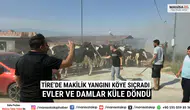 Tire’de Makilik Yangını Köye Sıçradı Evler ve Damlar Küle Döndü