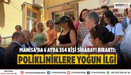 Manisa’da 6 Ayda 354 Kişi Sigarayı Bıraktı: Polikliniklere Yoğun İlgi