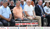 Kabazlı’da Muharrem Buluşması Aşure ve Yemek Hayrına Yoğun Katılım