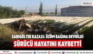 Sarıgöl Tır Kazası: Üzüm Bağına Devrildi, Sürücü Hayatını Kaybetti