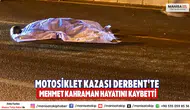 Turgutlu’da Motosiklet Kazası Sürücü Olay Yerinde Öldü