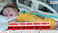 İzmir’de Yenidoğan Yoğun Bakım Sonrası Komaya Giren Bebek İçin Hukuki Süreç Başladı
