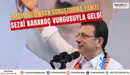 İmamoğlu'ndan Özel'e Başlatılan Soruşturmaya "Sezai Karakoç Rüzgarı" ile Cevap!