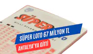 Süper Loto’da 67 Milyon TL’lik Dev İkramiye Antalya’ya Gitti! Sonuçlar Nasıl Sorgulanır?