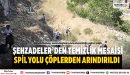 Şehzadeler Belediyesi Spil Yolunda Temizlik Yaptı