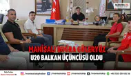 Manisalı Buğra Güleryüz U20 Balkan üçüncülüğünü kazandı