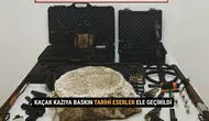 Söke’de Kaçak Kazıya Baskın Tarihi Eserler Ele Geçirildi