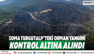 Soma Turgutalp’teki Orman Yangını Kontrol Altına Alındı