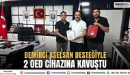 Demirci Belediyesi ASELSAN Desteğiyle 2 OED Cihazı Aldı