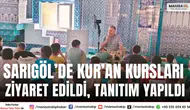 Sarıgöl’de Yaz Kur’an Kurslarına Ziyaret: Okul Tanıtımı Yapıldı