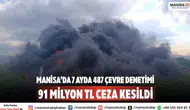 Manisa’da 7 Ayda 487 Çevre Denetimi ve 91 Milyon TL Ceza