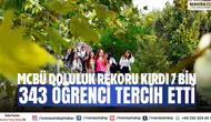 MCBÜ doluluk rekoru kırdı 7 bin 343 öğrenci tercih etti