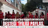 Manisa’da Kızılay’dan öğrencilere kırtasiye desteği ‘İyiliği Paylaş,
