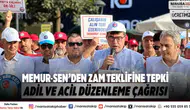 Memur-Sen’den zam teklifine tepki Adil ve acil düzenleme çağrısı